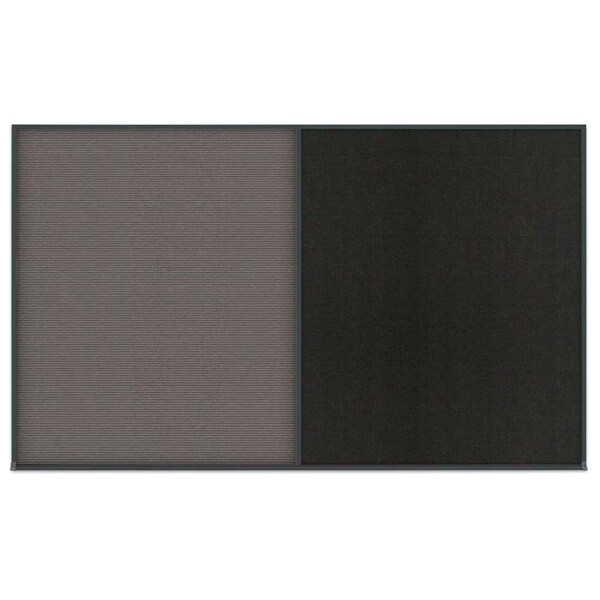 Single Door Radius Corkboard, 24"x36", Hea